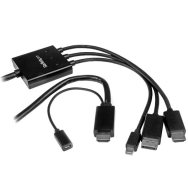 StarTech Convertisseur HDMI DisplayPort Mini DisplayPort 2 m
