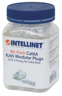 Lot de 80 fiches modulaires RJ45 Cat6A - UTP