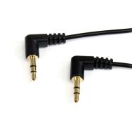 StarTech Câble audio stéréo fin 3,5 mm à angle droit de 3 pieds