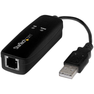 Modem de télécopie commuté USB StarTech 56K V.92 externe