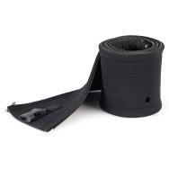Tube de câble en néoprène de 1 m avec boucle à glissière, diamètre de 3 cm
