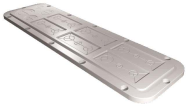 Rittal Plaque à bride en plastique AX modulaire pré-embossée Gr. 4 534x149mm