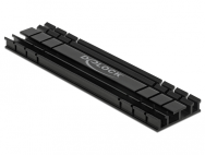 Plaque Delock Kylfläns 100 mm pour module M.2 noir