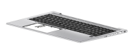 Boîtier et clavier rétroéclairés belges HP M07491-A41 EliteBook 850 G7