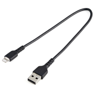 StarTech RUSBLTMM30CMB Câble USB-A vers Lightning durable de 30,5 cm (12 po) noir
