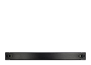 Tôle Inter-Tech - Noir, RAL 9005 - 1U (19")