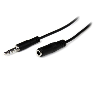 Câble d'extension audio stéréo fin 3,5 mm MU1MMFS de 1 m