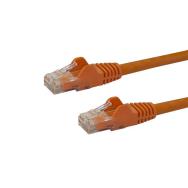 StarTech N6PATC10MOR Patch sans accroc Cat6 orange 10,0 m