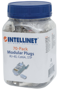 Lot de 70 fiches modulaires RJ45 Cat6A Pro Line