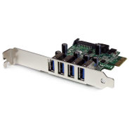 Carte StarTech 4 ports PCIe USB 3.0 SuperSpeed