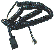 Poly 27190-01 - RJ-11 - PC - Noir - Mâle - Mâle - Câble de transfert de données