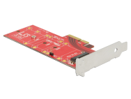 Carte PCIe x4 Delock > 1 x clé NVMe M.2 interne M 110 mm