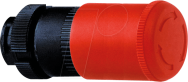 APC GS Svampknapp d=30 mm röd med ZA2BS834 vridknapp