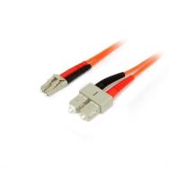 Câble fibre optique StarTech 50FIBLCSC1 1 m multimode LC SC