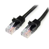 Câble réseau Ethernet Cat5e anti-accroc StarTech 0,5 m, noir