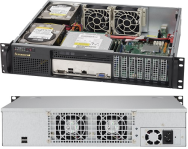 SuperMicro SC523 L-505B - Rack - 2U - ATX 500 Watt - (CSE-523L-505B)