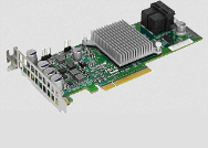 SuperMicro AOC-S3008L-L8I, 8 ports internes, prise en charge SAS/SATA 12 Gbit/s, RAID 0, 1, 1E, 10