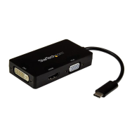 Adaptateur vidéo multiport USB-C StarTech 3-en-1 4K