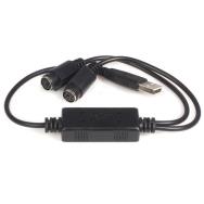StarTech USBPS2PC Adaptateur clavier et souris USB vers PS/2