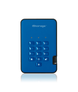 iStorage DISKASHUR2 256 bits 3 To - Bleu