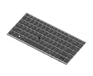 Clavier rétroéclairé allemand HP L14378-041 EliteBook 745 G5