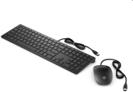 Ensemble clavier et souris USB HP Pavilion 400, noir de jais (4CE97AA#ABD)