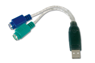 Adaptateur USB PS2 DIGITUS