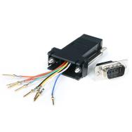Adaptateur modulaire DB9 vers RJ45 mâle femelle GC98MF