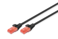 DIGITUS DK-1617-010/BL Câble de raccordement UTP Cat6 1 m