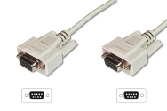 DIGITUS AK-610106-030-E Câble série 3m