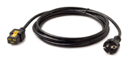 Câble d'alimentation APC (240 V CA) - IEC 320 EN 60320 C19 - CEE 7/7 (SCHUKO) - 3 m 3 m