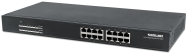 Commutateur Gigabit Ethernet PoE+ 16 ports