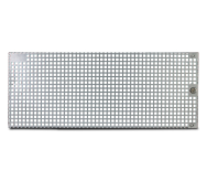 Grille avant verrouillable Inter-Tech IPC 4U argentée