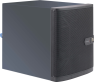 SuperMicro SC721 TQ-350B2 - MT - Mini-ITX 350 Watt - USB