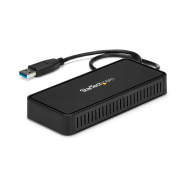 Mini station d'accueil StarTech USB vers double DisplayPort 4K 60 Hz