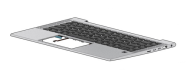 Clavier rétroéclairé français HP M07090-051 EliteBook 840 G7