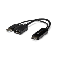 Convertisseur vidéo StarTech HD2DP HDMI vers DisplayPort 4K