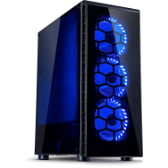 Inter-Tech CXC2 Bleu sans alimentation