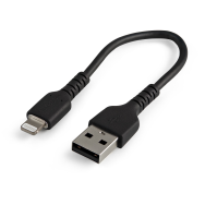 StarTech RUSBLTMM15CMB Câble USB A durable vers Lightning 15 cm