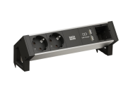 Bachmann DESK 2 ALU - prise de courant (937.001)