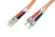 Câble fibre DIGITUS OM2 LC vers ST 10m