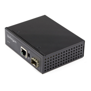 Convertisseur de média industriel StarTech PoE+ 60 W IMC1GSFP60W