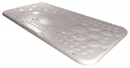 Rittal Plast AX 2567300 Plaques de bride, pour AX, BT : 436x221 mm