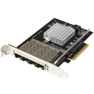 Carte réseau serveur SFP+ à quatre ports StarTech PEX10GSFP4I
