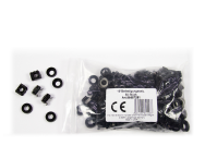 Matériel de montage en rack Inter-Tech - Noir, RAL 9005 (19")