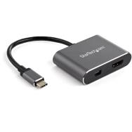StarTech Adaptateur vidéo multiport USB C 4K 60 Hz HDMI MDP