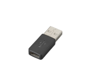 Poly 209506-01 - USB-Type A - USB-Type C - Mâle/Femelle - Noir
