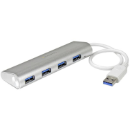 StarTech Hub USB 3.0 compact à 4 ports en aluminium