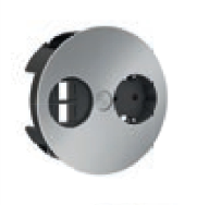 Bachmann TWIST 1xUTE 1xUSB 931.034 Chargeur