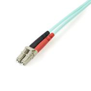 Câble fibre optique StarTech 10 Gb Aqua OM3 LC 2 m